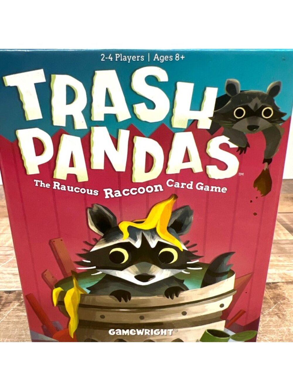 Trash Pandas The Raucous Raccoon Card Game 2-4 Players Ages 8+ By Gamewright